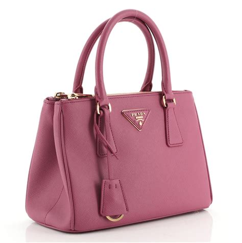 prada double zip tote|prada saffiano tote small.